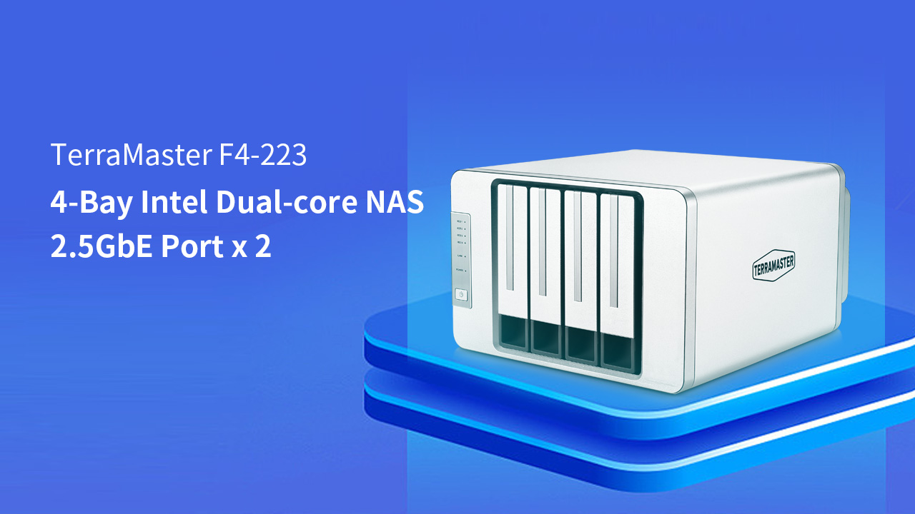 Amazon.com: TERRAMASTER F4-223 4Bay NAS Storage – High Performance